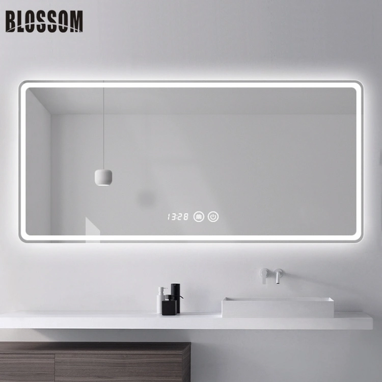 Smart Glass Vanity Furniture LED Bathroom Wall Mirror with Lights