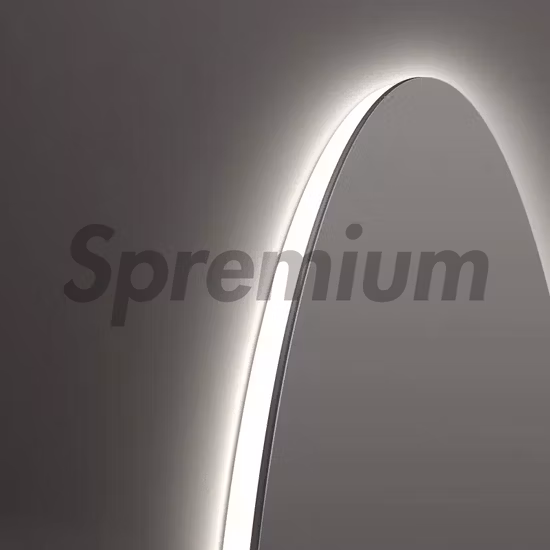 卸売家の装飾不規則なスマートガラス化粧台家具 LED 浴室洗面化粧台壁ランプミラー Espejos